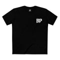 BP Logo T‑Shirt — Minimal Black Graphic Tee