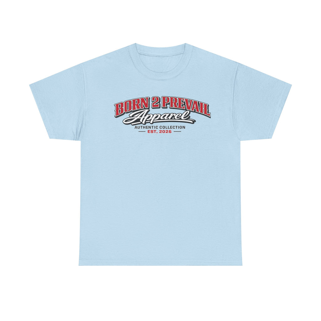Born 2 Prevail Apparel Graphic Tee — Vintage Racing Logo T‑Shirt