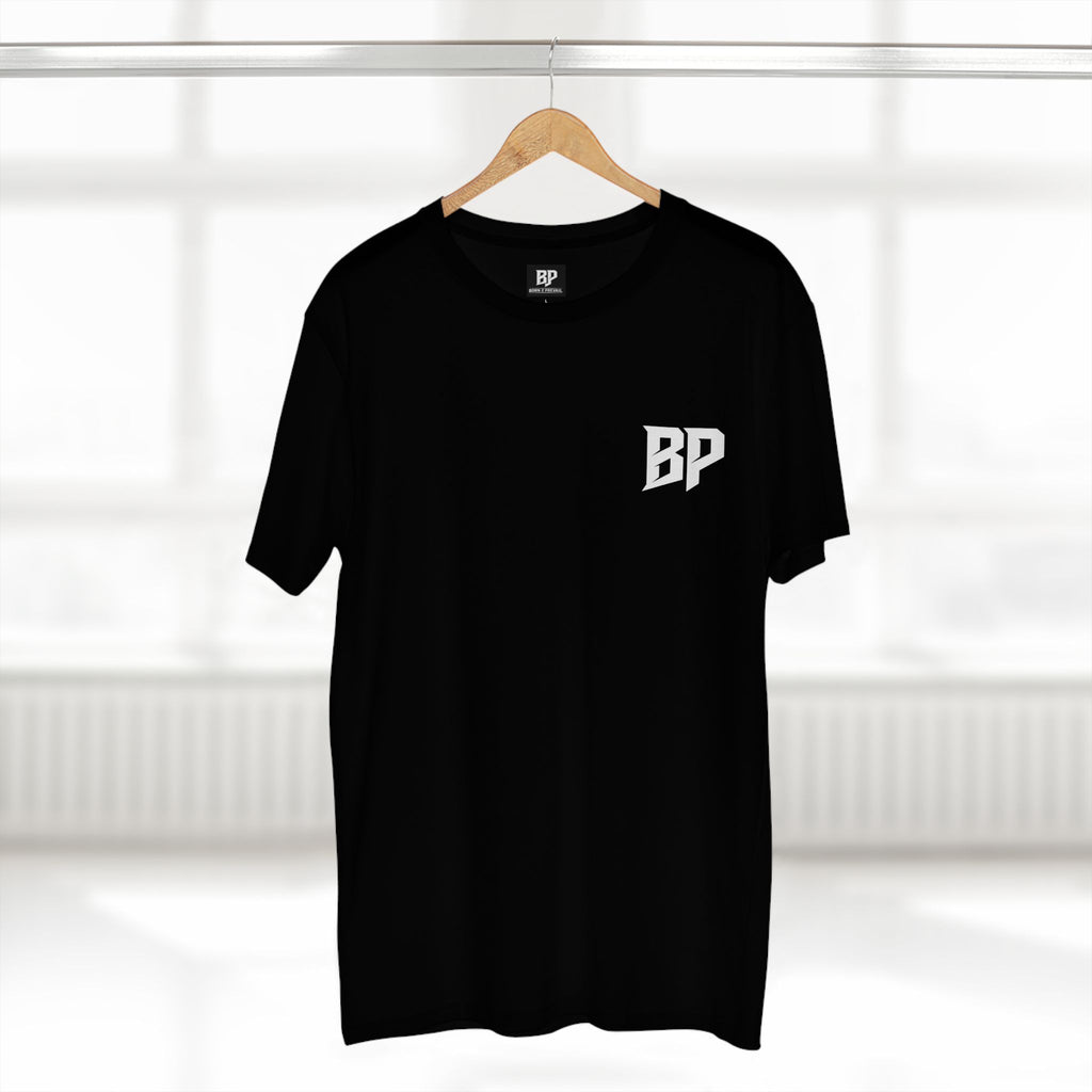 BP Logo T‑Shirt — Minimal Black Graphic Tee