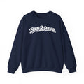 Crewneck Sweatshirt — Born 2 Prevail Script Logo (Motivational Streetwear)