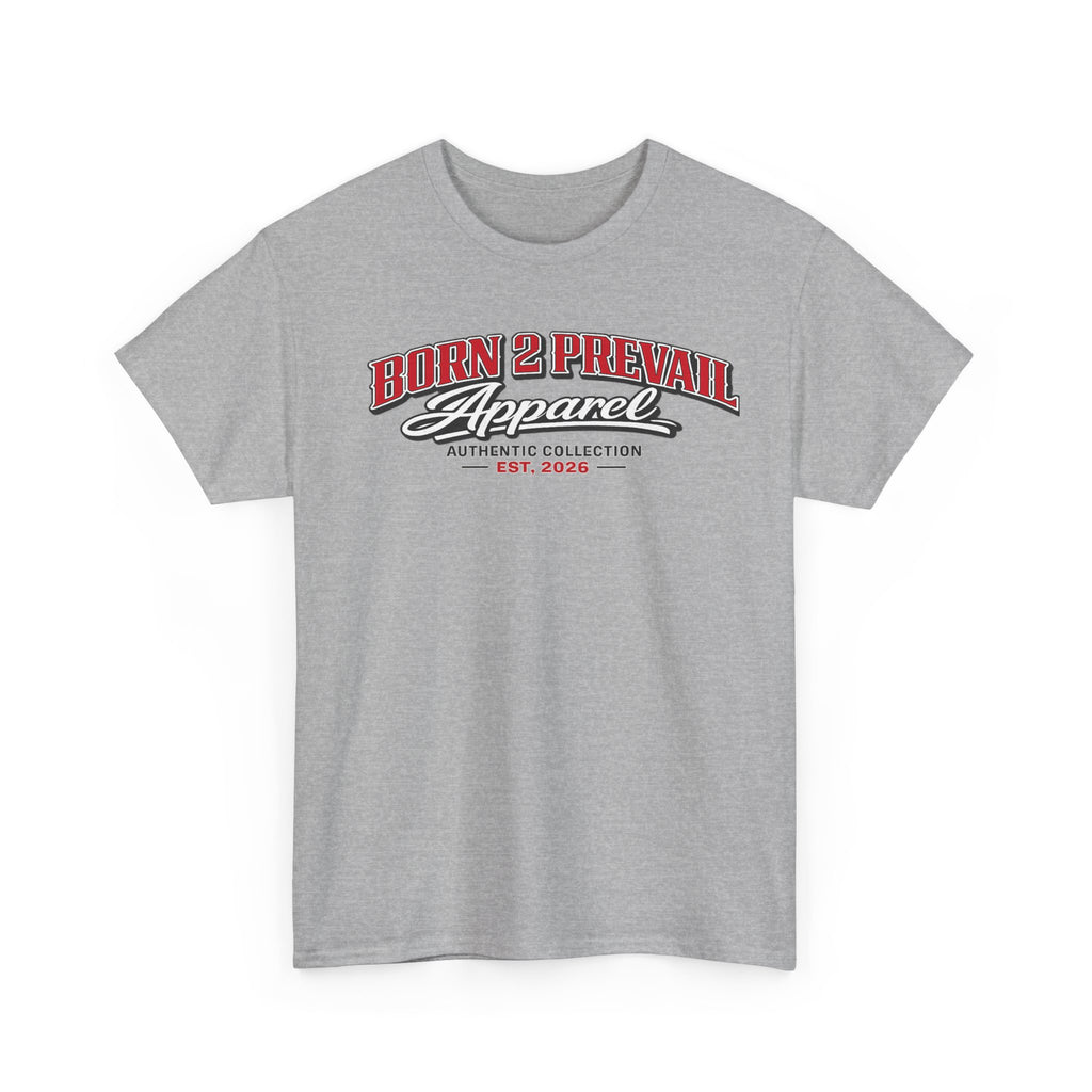 Born 2 Prevail Apparel Graphic Tee — Vintage Racing Logo T‑Shirt