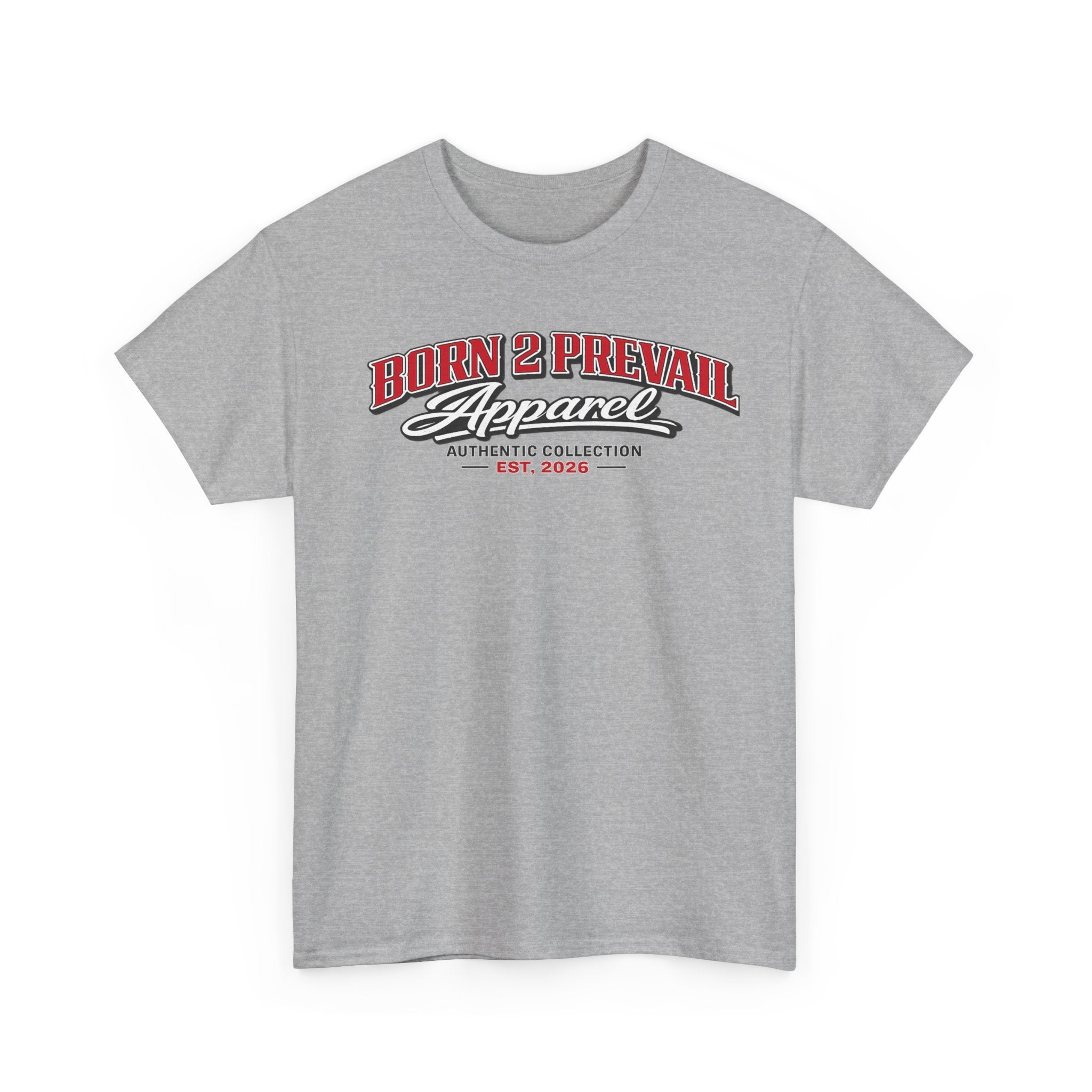 Born 2 Prevail Apparel Graphic Tee — Vintage Racing Logo T‑Shirt