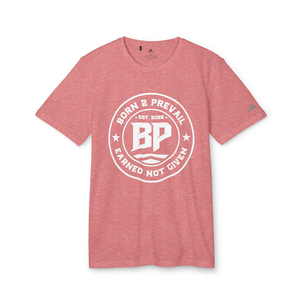 BP Seal Graphic T-Shirt — Casual Athletic Tee with "BP" Stamp