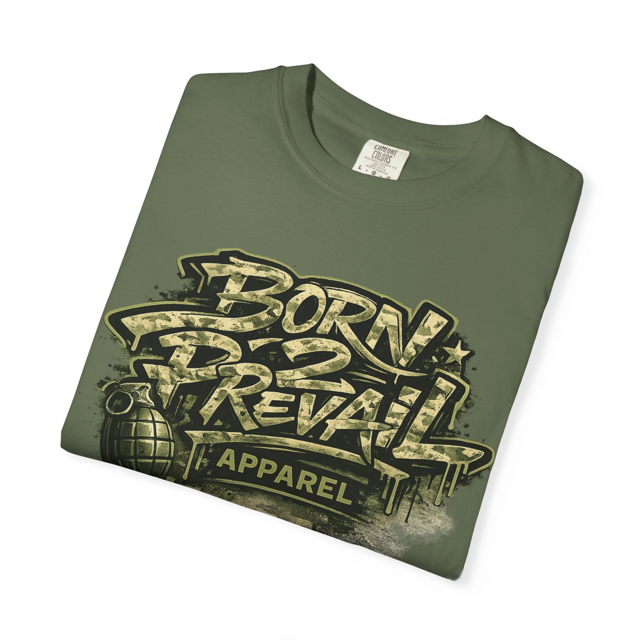 Born 2 Prevail Graphic T-Shirt — Streetwear Inspired "Born 2 Prevail" Design