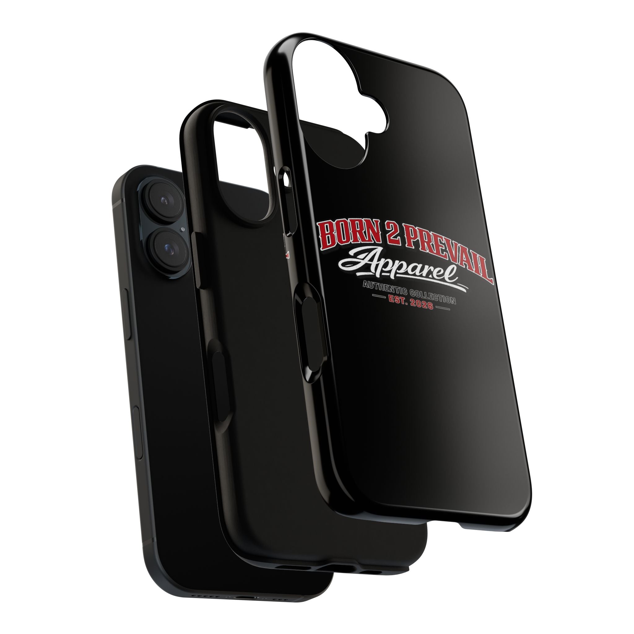 Phone Case - "Born 2 Prevail Apparel" Glossy Protective Tough Case