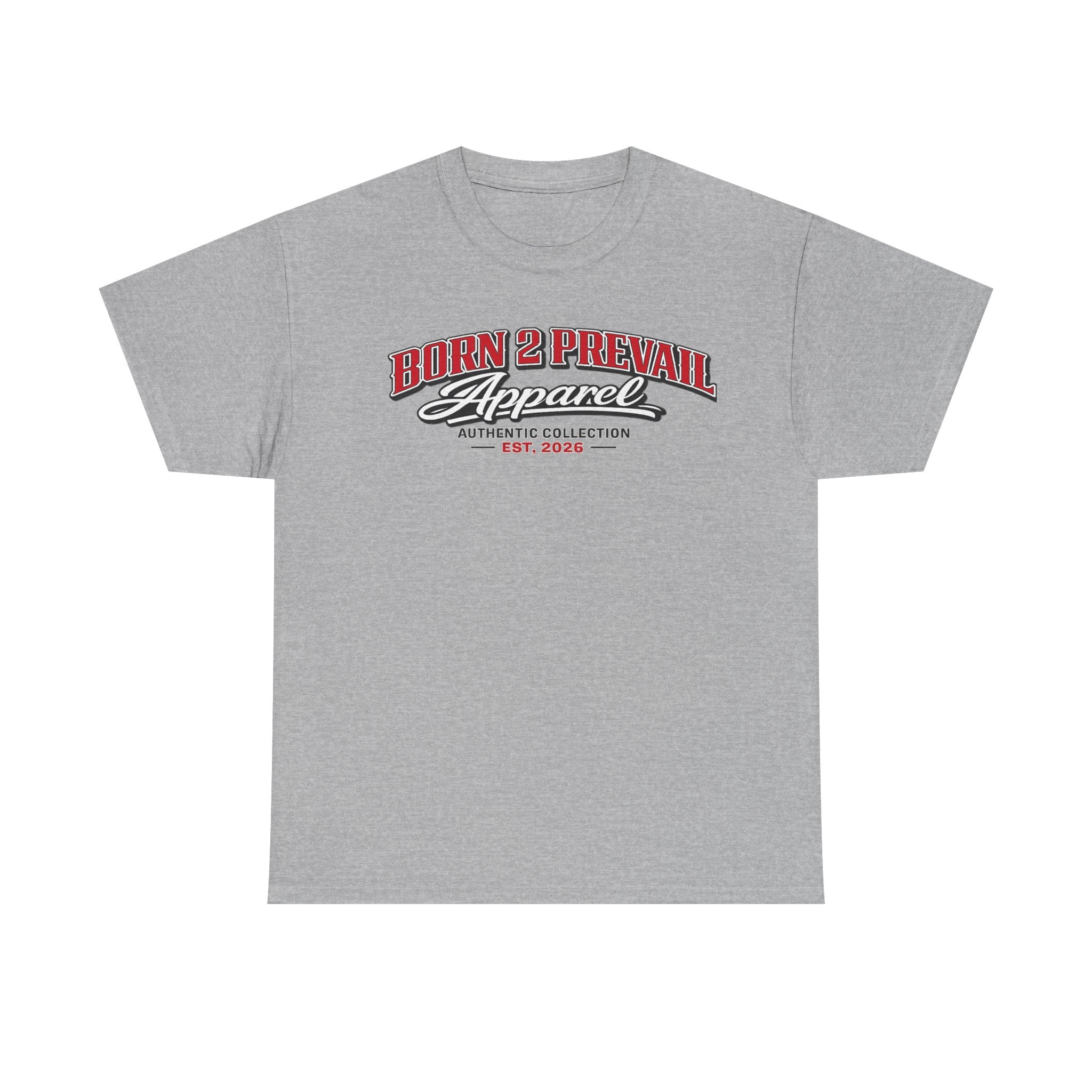 Born 2 Prevail Apparel Graphic Tee — Vintage Racing Logo T‑Shirt