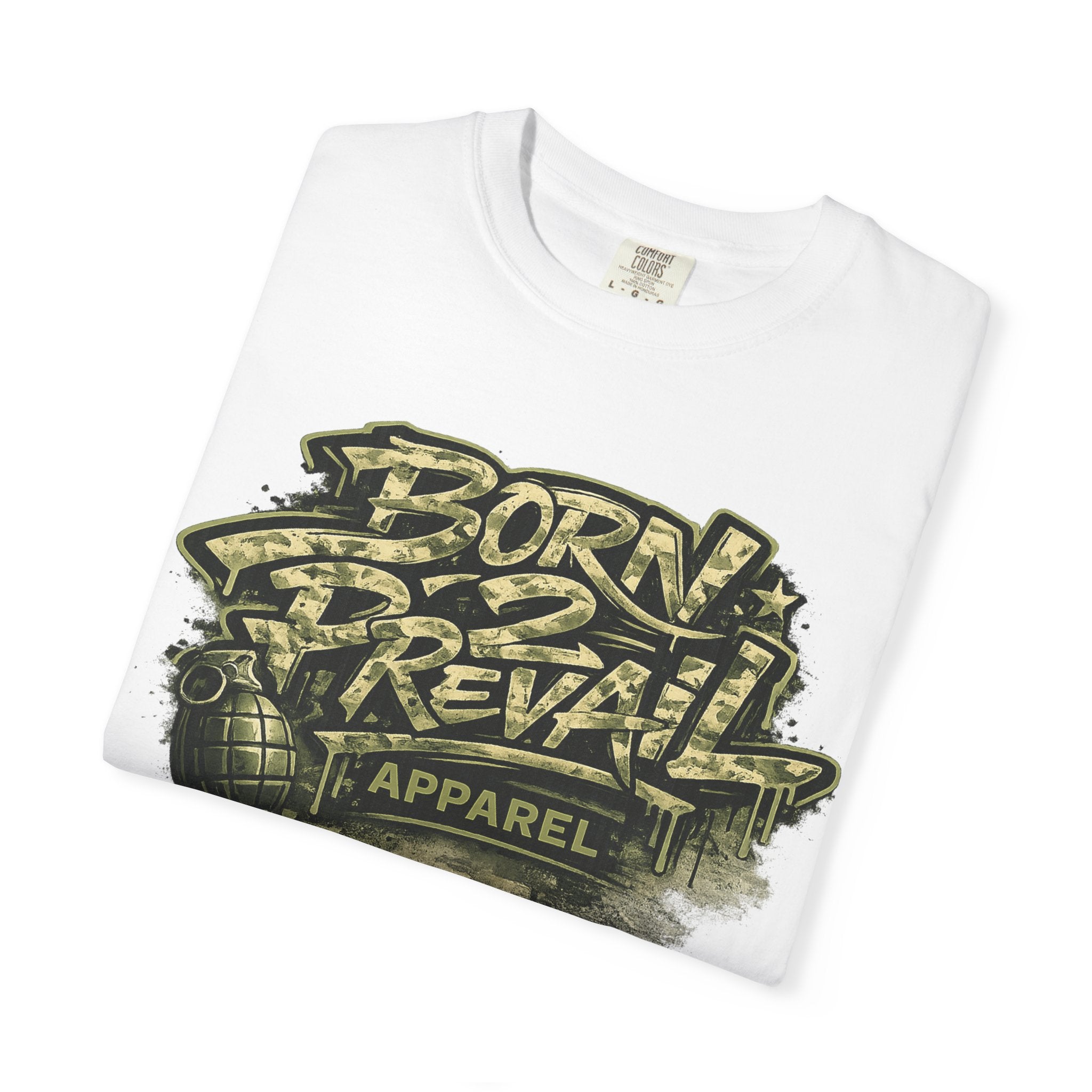 Born 2 Prevail Graphic T-Shirt — Streetwear Inspired "Born 2 Prevail" Design