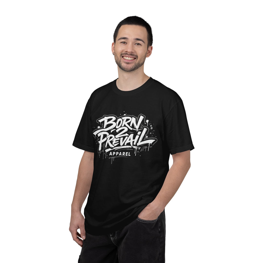 Born 2 Prevail Apparel T-Shirt — Vintage Garment-Dyed Streetwear Tee
