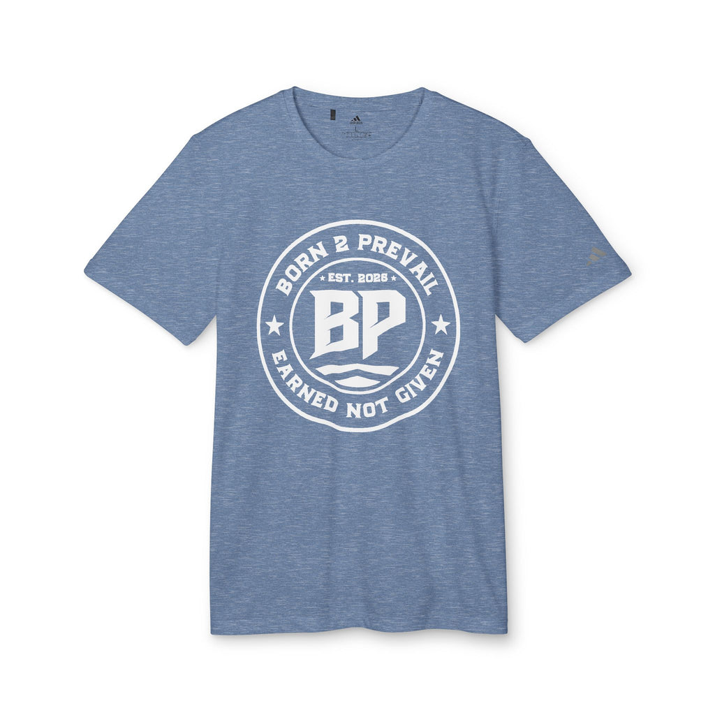 BP Seal Graphic T-Shirt — Casual Athletic Tee with "BP" Stamp